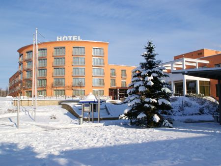 Hotel am Vitalpark aussen Winter