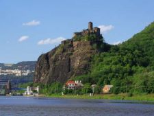 Boehmen Burg Schreckenstein
